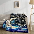 thumbnail image 4 of Daughter Gifts to My Daughter Blanket from Mom Ultra Soft Flannel Throw Blankets for Couch Bedroom Sofa Warm Birthday Gifts 50"x60" in, 4 of 6