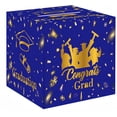 thumbnail image 3 of DIY Graduation Money Pulling Gift Box Set, 42-Piece Cash Surprise Box with Cards and Bags, Purple and Gold Theme for Party, 3 of 7