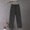 Black, variant on ClodeEU Womens Linen Pants, Elastic Waist Drawstring Pants,Casual Baggy Work Pant Black,Womens Plus L