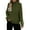 Green, variant on Vedolay Womens Sweater Womens 2023 Trendy Fall Fashion Sweaters Knit Ribbed Stripe Pullover Top,Beige M