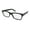 black, variant on NEW JACK SPADE HANCOCK MENS/WOMENS RECTANGULAR FULL-RIM GRAY ELEGANT EXCLUSIVE AUTHENTIC RETRO FRAME DEMO LENSES 53-19-145 EYEGLASSES/GLASSES