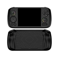 Silicone Protective Case for RG 406H, Soft Skin Cover Sleeve Protector for RG406H Retro Handheld Game Console Anti-Drop Shockproof Shell Case Accessories Easy-to-Carry with Lanyard