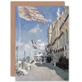 thumbnail image 1 of Claude Monet Hotel Des Roches Noires Trouville Fine Art Greetings Card Plus Envelope Blank inside, 1 of 3