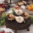 thumbnail image 1 of 4 piezas de adornos de perros pequeños de fieltro coloridos, regalos de fiesta para cumpleaños, árboles de Navidad, canastas de regalo, decoraciones para el hogar, adornos y regalos para perros. (4 pi, 1 of 7