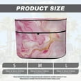 thumbnail image 6 of Yuyamidu Pink Marble Print Propane Tank Cover 40lb All Weather Protection Propane Tank Cover Table with Zipper for Travel Trailer, Waterproof Camper Protector RV Parts RV Accessories, 6 of 8
