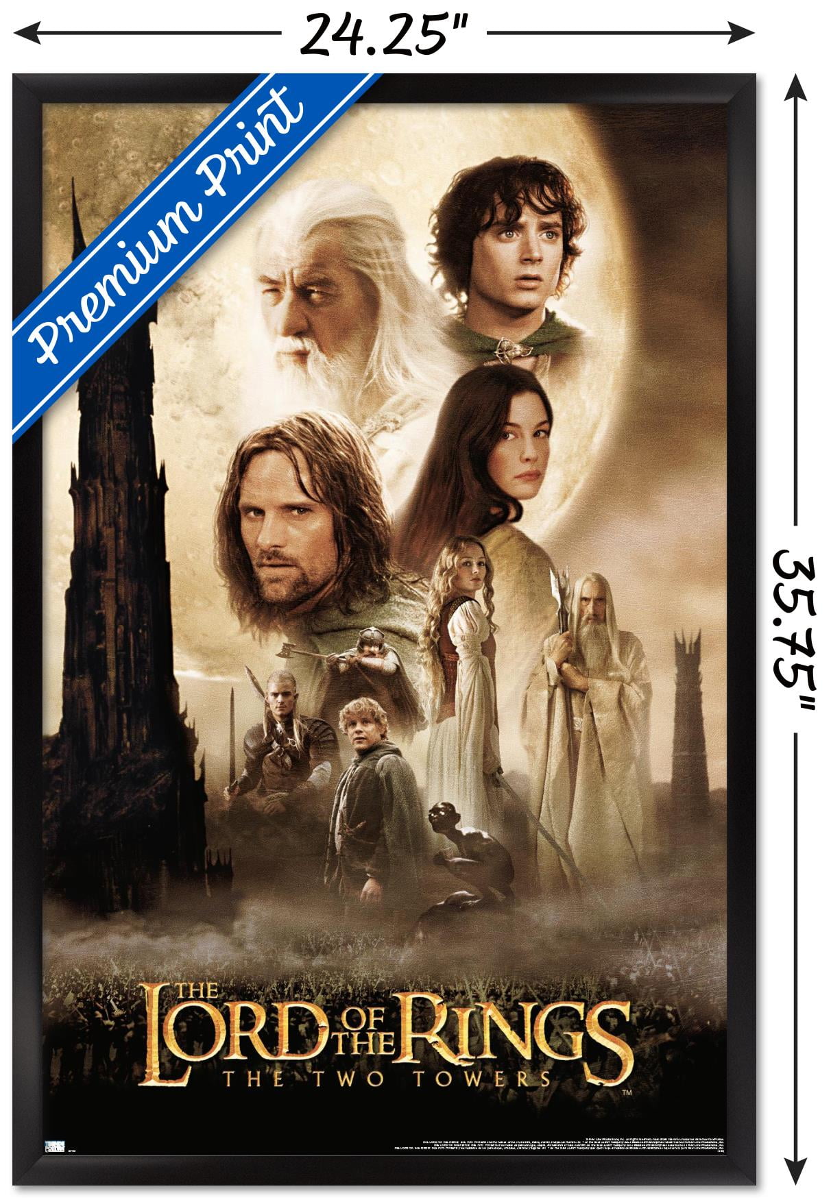 The Lord Of The Rings The Two Towers Poster