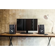 Edifier Wireless Bluetooth Speaker System, Bookshelf Speakers Set, 150W RMS Output, Connect with Optical/Coaxial/Bluetooth/Dual RCA