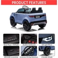 thumbnail image 2 of Kids Ride On Car, Battery Powered Kids Electric Car for Kid with Remote Control, Soft Start, LED Lights, Music Horn, 3 Speeds, Double Doors, 12V 4.5AH Ride On Toy for Toddlers Ages 3+, 2 of 9