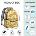 thumbnail image 6 of Pizza Style School Backpack - Fashionable & Functional for Teens & Adults, Large Capacity, Trendy Pizza Design, Great for College & Work Trips, 6 of 6