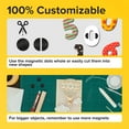 thumbnail image 3 of Hyper-Sticky Magnets with Adhesive Backing – 120pcs 0.8"x0.08" Strong Magnetic Dots for Whiteboard, Fridge – Easy-to-Cut Stickers for Planning and Organization – Teacher Must Have – Teacher Supplies, 3 of 7