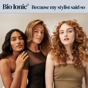 Bio Ionic Long Barrel 1 Curling Iron for Long Hair, Adjustable Heat
