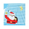 thumbnail image 5 of Girls Dress Christmas Santa Blue Stripe Cotton 2 Years, 5 of 6