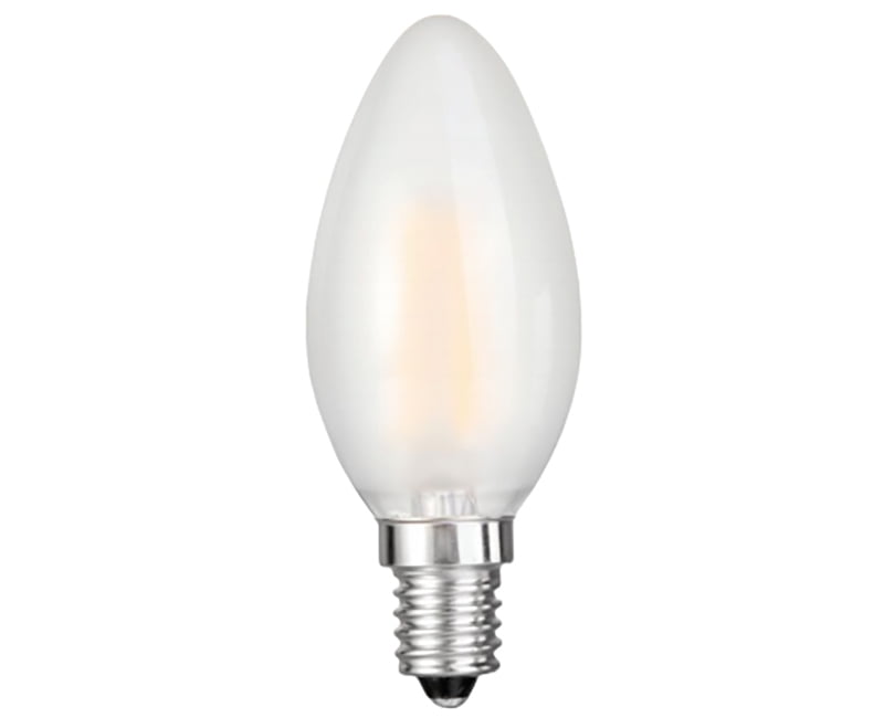 Dimmable C32 Led Frosted 27K - 5W