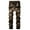 Coffee, variant on Men's Jeans Denim Pants Casual Pocket Button Washed Tie-Dye Overalls Outdoor Casual Jeans Trousers Yellow