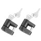thumbnail image 2 of Anti-Theft Trailer Hitch Lock 2 Sets Black Zinc Alloy Padlock-Style Security Needs For Trailer Users 1.77X1.69X0.59inch, 2 of 3