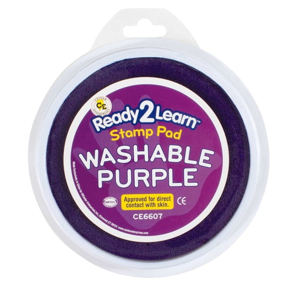 Center Enterprises Inc. Ce-6607 Jumbo Circular Washable Pads Purpl E Single