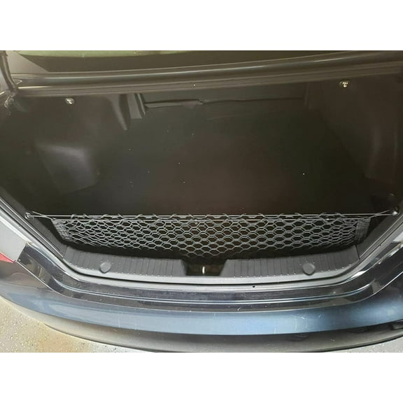 EACCESSORIES EA Trunk Organizer Cargo Net for Hyundai Sonata 2011-2014 – Envelope Style Cargo Net for Sedan – Premium Mesh Elastic Car Trunk Organizer Vehicle Carrier Storage – Compatible with Sonata