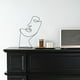 thumbnail image 4 of Moderna Cara De Metal Arte Estatua Decorativa Negra Decoración Abstracta Para El Hogar Yuarrent HA044447-01, 4 of 6