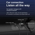 thumbnail image 2 of USB Bluetooth Receiver for Car, Music Streaming Car Kit, Portable Wireless Audio Adapter 3.5mm Aux Cable, 2 of 9