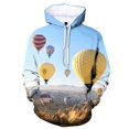 thumbnail image 3 of Sudadera con capucha de globo aerostático con estampado 3D para hombre, sudadera informal de moda de manga larga con patrón colorido, sudaderas holgadas, 3 of 5