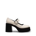 thumbnail image 3 of Women’s Round Toe Chunky Heels Mary Janes Pump Shoes, 3 of 7