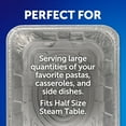 thumbnail image 5 of EZ Foil Disposable Steam Table Pans, Half-Size, 5 Count, 5 of 8