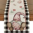 thumbnail image 5 of Mantel de lino para mesa de Pascua, zapatillas para correr, decoración navideña, impresión creativa, mantel de entrada de cocina, 5 of 5