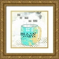 thumbnail image 1 of Ogren, Sarah 12x12 Gold Ornate Wood Framed with Double Matting Museum Art Print Titled - Slutty Coffee, 1 of 4