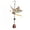 Green 1, variant on nvzhuang Solar Dragonfly Wind Chimes for Outside Creative Wind Spinners Hanging Decor for Home Garden Patio