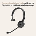 thumbnail image 4 of Auriculares inalámbricos de un solo oído Jabra Evolve 65 TE Black, 4 of 6