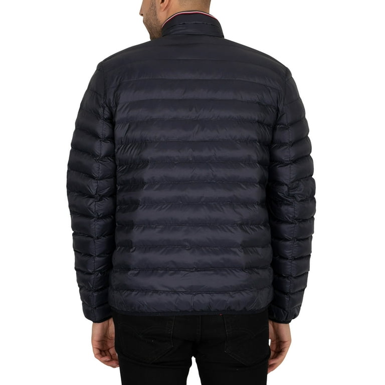 Tommy Hilfiger Core Circular Jacket, Packable Blue