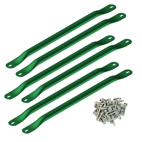 Swing-n-Slide Metal Monkey Bar 21.5-Inch Rungs (Set of 6), Green