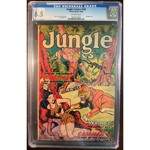 Jungle Comics #106 - CGC 6.5 Comic Book