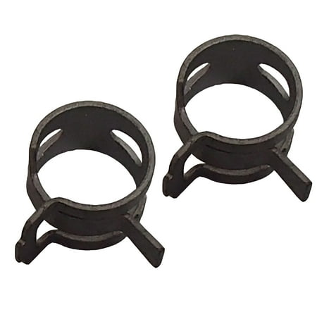 2 Fuel Hose - lot set of 2 Fuel Gas Petrol hose Clamp for 1/4
