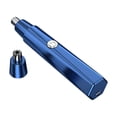 thumbnail image 4 of Maytalsory Nose Hair Trimmer Handheld Washable Remover Stainless Steel Head Clippers Blue 1Pc Head 5Set, 4 of 6