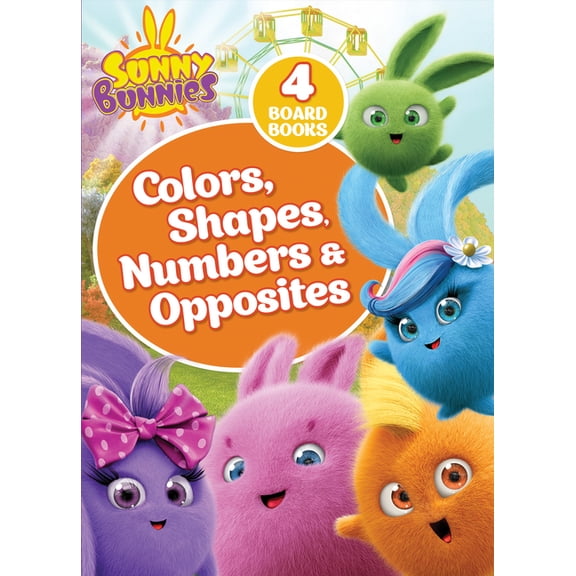 Sunny Bunnies Sunny Bunnies Book Set - My First 100 Words Concepts: Colors, Shapes, Numbers & Opposites Learning Books for 2-3 Year Ol, (Paperback)