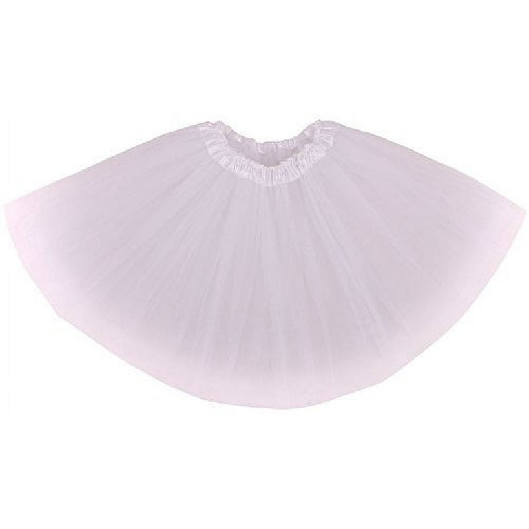 White layered tutu on sale skirt