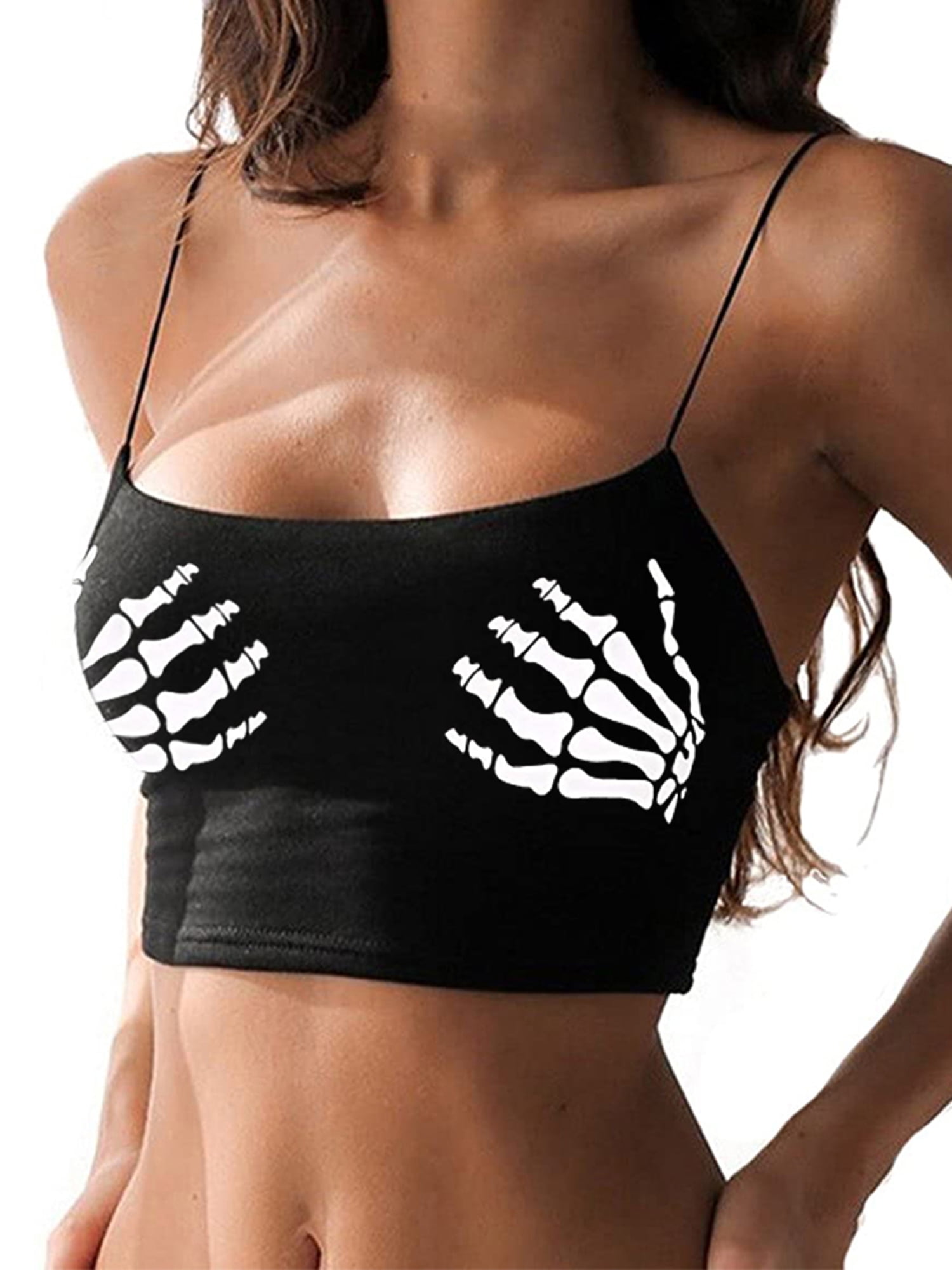 skull tube top
