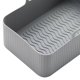 thumbnail image 2 of Sartén de silicona antiadherente con revestimiento para horno de freidora de aire de forma cuadrada (1 unidad gris) Ehuebsd Libre de BPA, 2 of 8