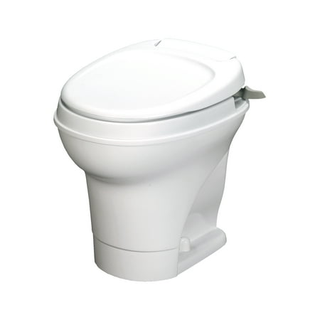Aqua Magic V RV Toilet Hand Flush / High Profile / White - Thetford