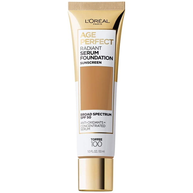 Sérum Age Perfect Radiant Foundation L'Oreal Paris, caramelo, 30 ml