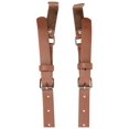thumbnail image 3 of INSPIRE CHIC Unisex Vintage PU Leather Y Back Suspenders Adjustable Holes Belts for Women Men 27.17-33.07" Brown, 3 of 7