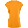 thumbnail image 5 of Augusta XL Ladies Blash Jersey Power Orange/White 1218, 5 of 5