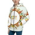 thumbnail image 2 of Kdxio World Travel3 Pattern Kids Boys Girls Zip Up Hoodie 3D Printed Hooded Sweatshirt Hoody Coat with Pocket 7-12 Y-Medium, 2 of 6