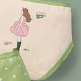 thumbnail image 5 of Ccpelsie Girls Toddler Briefs Kids Panties Soft Cotton Underwear Comfortable Cute Print(Green,3-4 Years), 5 of 5