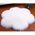 thumbnail image 4 of Alfombra Interior Súper Suave pa El de Pelusa, Piel Sintética , Alfombra Mullida, Antideslizante, de 18 Pulgadas de Diámetro Yotijar Alfombra de peluche, 4 of 7