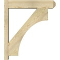 thumbnail image 3 of Ekena Millwork 6"W x 26"D x 30"H Westlake Rough Sawn Craftsman Outlooker, Douglas Fir, 3 of 4