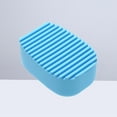 thumbnail image 3 of SHISUYAN Candy Color Silicone Washboard Creative Mini Handheld Laundry Washboard Multipurpose Laundry Cleaning Brush Clothes Washing Brushes (Blue), 3 of 9