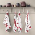 thumbnail image 6 of BZSMCE Kitchen Towels Creative Chrismas Snowflake Pattern Durable Kitchen Towel, 6 of 7