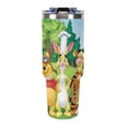 thumbnail image 2 of Winnie The Pooh 40 Oz Tumbler with Handle And Straw Lid Insulated Tumblers Cups with Lids Straws Double Wall Vacuum Stainless Steel Travel Mug, Gifts for Men Women Boys Girls, 2 of 8